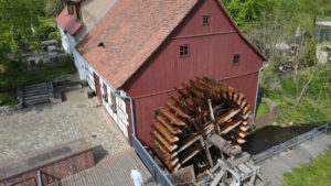 Technisches Denkmal Spreewehrmühle, Großes Spreewehr, Fischtreppe, Spree